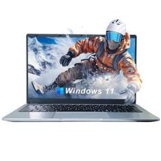 Imagem de Notebook XINHENGTAI Quad Core de 14,1", 6 GB de RAM, 256 GB, SSD Windo
