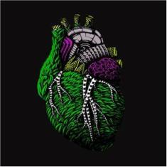 Imagem de Camiseta Masculina Coração Natureza Tech  