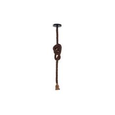 Imagem de Pendente Corda Para 1 Lampada Marrom