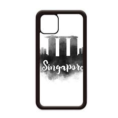 Imagem de Pintura de cidade com tinta de Singapura para iPhone 11 Pro Max Capa para Apple Mobile Case
