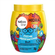 Imagem de Creme Para Pentear Salon Line Multifuncional 3 Em 1 Hidra Multy 1Kg