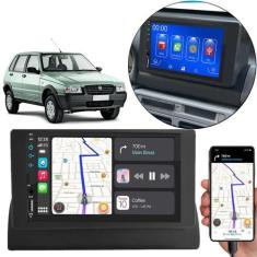 Imagem de Multimídia Android-Auto Uno Fiorino 1995-2013 7 Pol MP5 Touch-Screen +