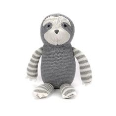 Imagem de FLUFFYFUN pelúcia bebê preguiça de pelúcia animal (cinza)