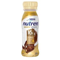 Imagem de Complemento Alimentar Nestlé Nutren Senior 50+ Sabor Chocolate com 200ml 200ml