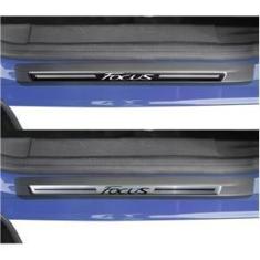 Imagem de Jogo Soleira Premium Elegance Ford Novo Focus 2014 à 2020- 4 Portas ( Vinil + Resinada 8 Peças )