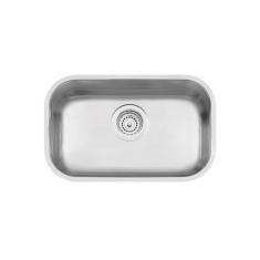 Imagem de Cuba Para Cozinha Em Inox Retangular 47X30cm Cromo Acetinado