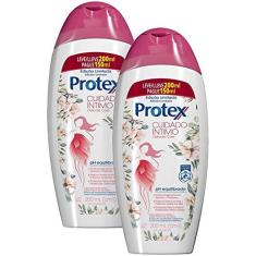 Imagem de Kit Sabonete Líquido Íntimo Protex Cuidado Íntimo Delicate Care 200ml com 2 unidades