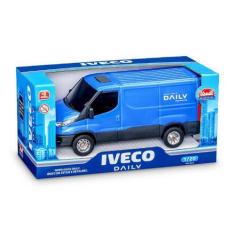 Imagem de Miniatura Nova Iveco Daily Azul - Usual Brinquedos