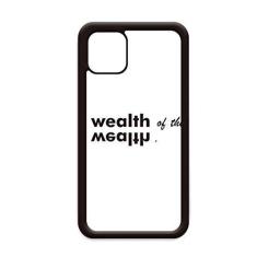 Imagem de Capa The Wealth of Mind is The Only Wealth para iPhone 12 Pro Max para Apple Mini Mobile Case Shell