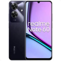 Imagem de Celular Realme Note 60 Dual Sim 256 Gb 4 Gb Ram Smartphone, Preto