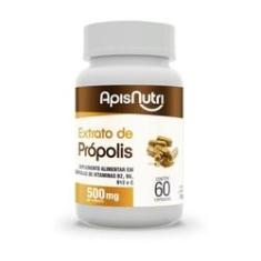 Imagem de Extrato De Própolis 500Mg 60 Cápsulas Apisnutri