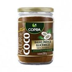 Imagem de Açúcar De Coco Copra 100% Natural Pote Vidro 350g