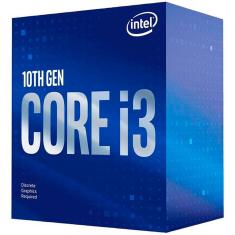 Imagem de Processador Intel Core I3-10100F 3.60GHz (4.3GHz Turbo) Quad Core LGA1200 6MB Cache - BX8070110100F