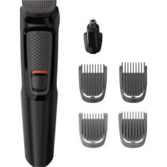 Imagem de Aparador De Pelos Philips 6x1 Preto Recarregavel