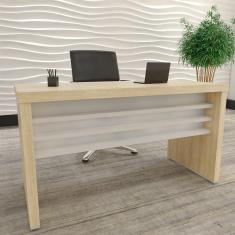 Imagem de Mesa Tamburato 1400 - Carvalho/Branco 6197