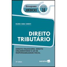 Imagem de Coleção Sinopses Jurídicas - Direito Tributário - V. 16 - Ricardo Cunha Chimenti - 9788553603695