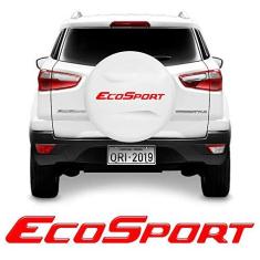 Imagem de Emblema Ecosport Resinado Adesivo Estepe Refletivo 