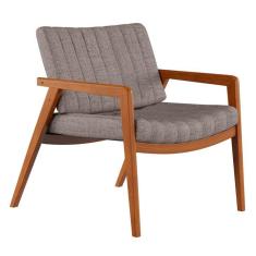 Imagem de Poltrona Lang I Linho  e Amêndoa