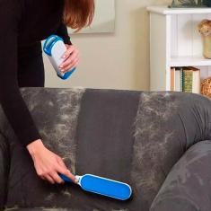 Imagem de Escova Mágica Removedora Tira Pelos Roupa Sofa Cães Gatos