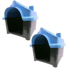Imagem de 02X Casinha Pet Para Cachorro Gato Conforto E Segurança Casa N3 - Supr