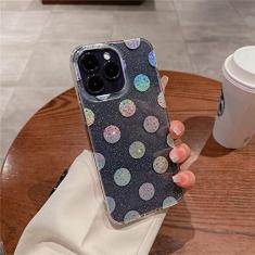 Imagem de Capa de telefone rígida transparente com brilho a laser Aurora de luxo para iPhone 13 11 14 14 Plus 13 12 Pro Max 11 Capa macia transparente fofa, D, para iPhone 14