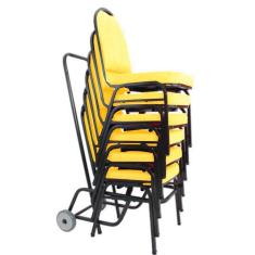 Imagem de 06 Cadeiras Para Hotel E Auditório Linha Hotel Amarelo