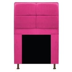 Imagem de Cabeceira Munique 100 cm Solteiro Suede Pink AM Decor