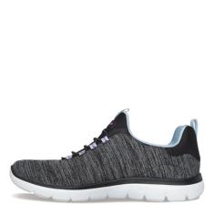 Imagem de Skechers Tênis Summits feminino, Preto/Multi=BKMT, 6 Wide