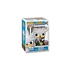 Imagem de Funko Pop Sonic The Hedgehog - Silver Glow 30th Anniversary