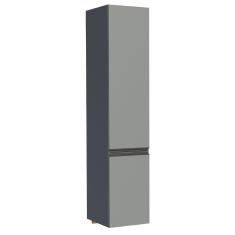 Imagem de Paneleiro 40 cm 2 Portas Suspenso Cinza Nice Madesa