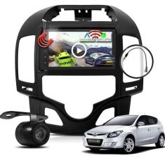 Imagem de Combo Kit Central Multimidia MP5 Android + Camera ré + Moldura + Chico