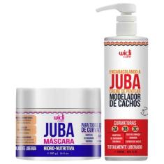 Imagem de Kit Juba Widi Care Creme Pentear Encaracolando E Mascara Hidro Nutriçã