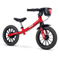 Imagem de Bicicleta Aro 12 Infantil Sem Pedal Caloi Suporta Até 21Kg Nathor