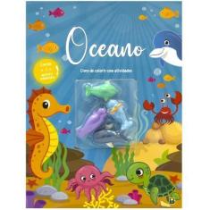 Imagem de Livro - Aventuras com Borrachas - Colorir & Atividades: Oceano