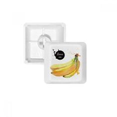 Imagem de Kit de atualização para jogos com teclado mecânico PBT Banana Watercolor Fruit Tasty Health