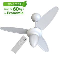 Imagem de Ventilador Teto Wind Inverter C/Contr. Remoto Bivolt Branco