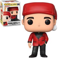 Imagem de Funko Pop The Office Michael Scott as Classy Santa 906