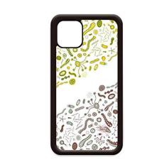 Imagem de Linda ilustração de célula de criatura verde para iPhone 12 Pro Max capa para Apple Mini Mobile Case