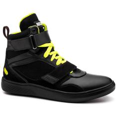 Imagem de Tênis Feminino Rock Fit Strokes Preto e Amarelo-Feminino