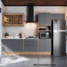 Imagem de Cozinha Completa com Vidro Reflecta 5 Peças 9 Portas Viena - Herval