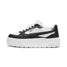 Imagem de PUMA Tênis feminino Karmen Ii Idol, Puma branco-puma preto-puma prata, 36