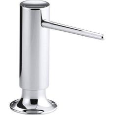 Imagem de Kohler 468388 1995-CP Dispensador de sabonete e loção, 11,3 x 5 x 10,1 cm, cromo polido