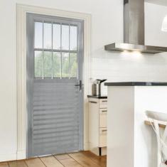 Imagem de Porta de Alumínio Lambril 210x80cm Lado Esquerdo Postigo Hale Esquadri