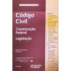 Imagem de Código Civil. Constituição Federal. Legislação - Capa Comum - 9788533916913