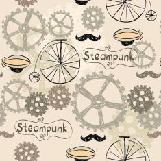 Imagem de Papel De Parede Adesivo Lavável Rodas E Engrenagens 12M