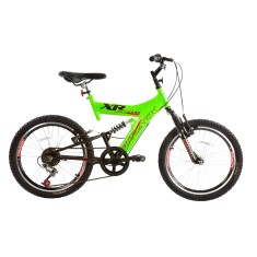 Imagem de Bicicleta Mountain Bike Track & Bikes XR 20 Full 6 Marchas Aro 20 Suspensão Full Suspension Freio V-Brake