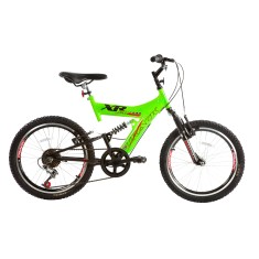 Bicicleta Mountain Bike Track & Bikes XR 20 Full 6 Marchas Aro 20 Suspensão  Full Suspension Freio V-Brake com o Melhor Preço é no Zoom