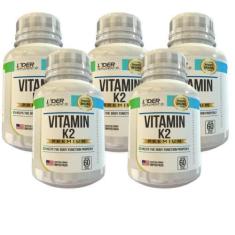 Imagem de Vitamina K2 caps 500mg 60 cápsulas kit com 5 potes