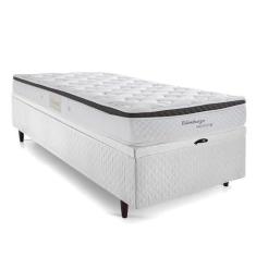 Imagem de Cama Box Baú Solteirão Herval Edimburgo, 71x96x203 cm, Molas Maxspring