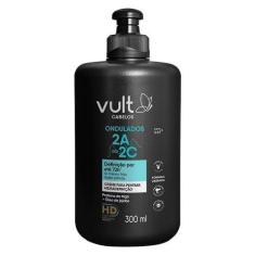 Imagem de Creme de Pentear Cabelo Cacheado Ondulado Protetor Térmico 300ml Vult